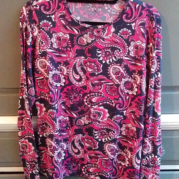 Lands' End Tops - LANDS' END Patterned Blouse